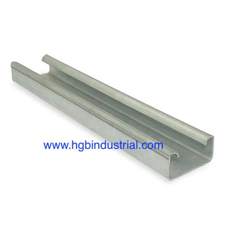 Factory Direct Export 1.5mm Thickness Galvanized Steel C Channel