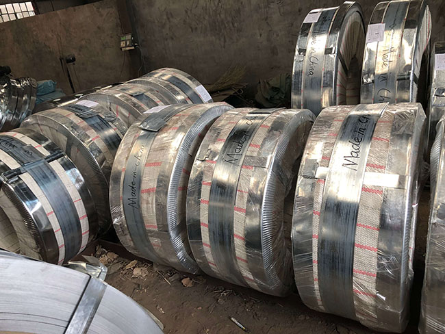 0.5mm Hot Dipped Galvanized Steel Strip ready stock 150metric tons