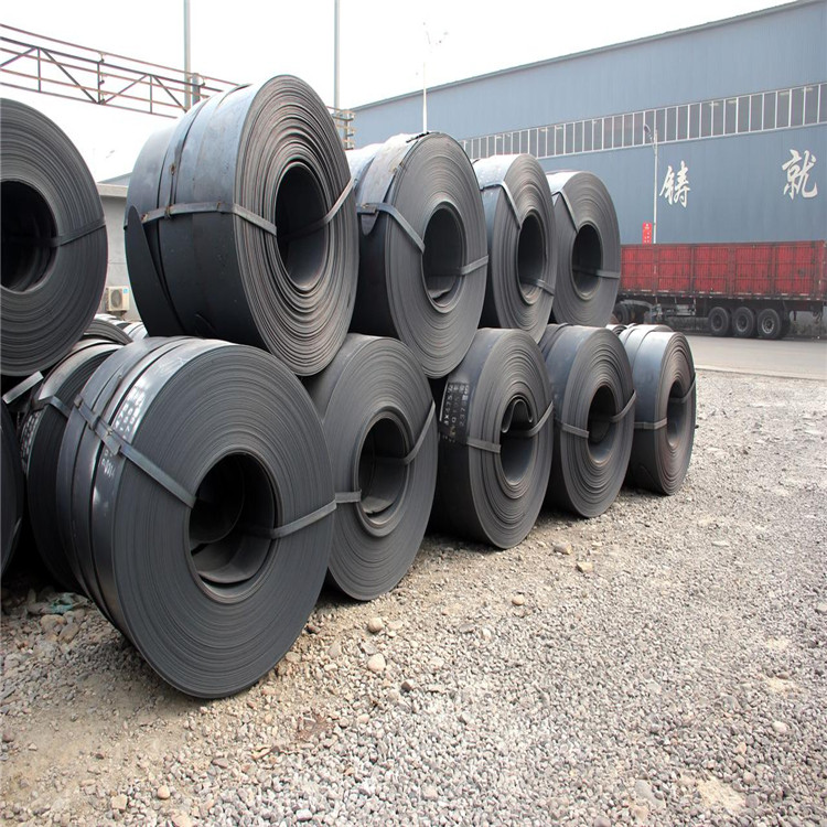 factory direct carbon Q195-Q235 hot rolled steel strip coil