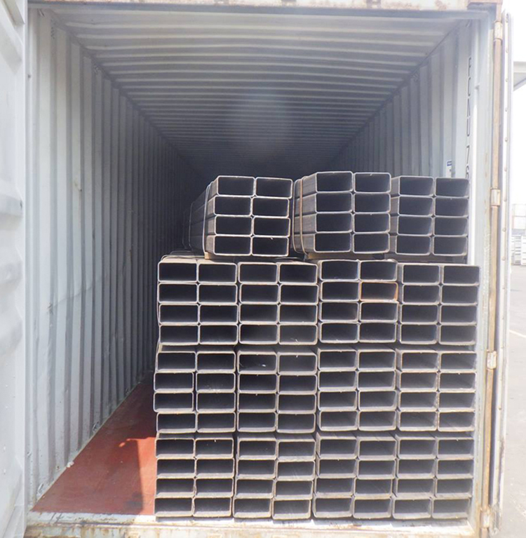 Best Selling Hot Rolled Black Steel Rectangular Tube