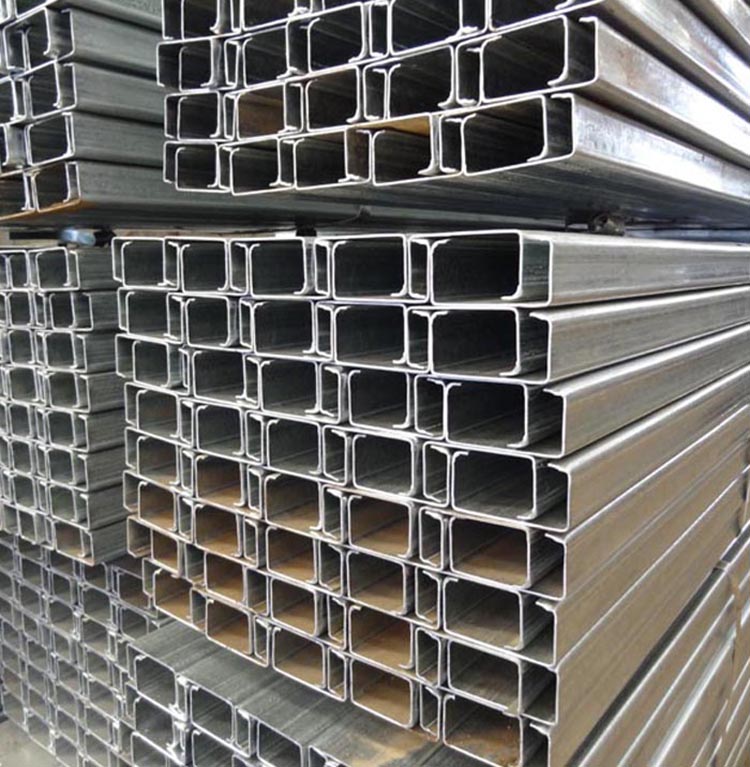 Galvanized Structural Steel C Channel 1.8mm Thickness With Good Quality