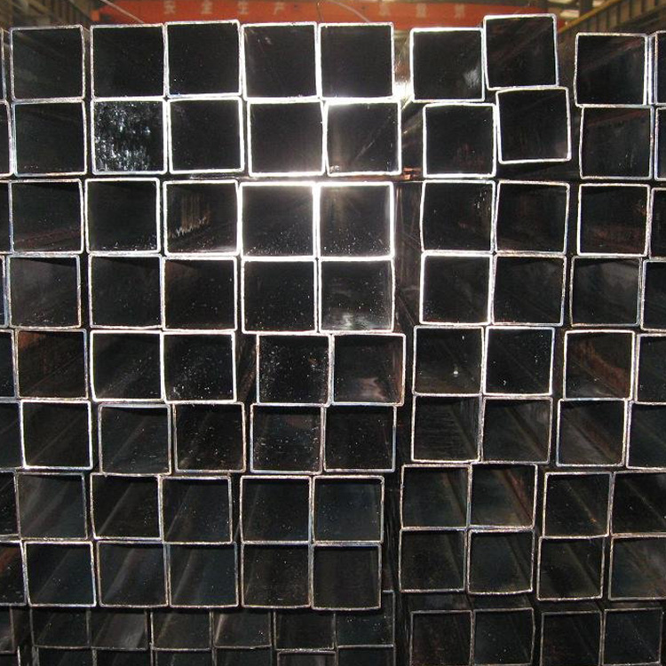 Hot Rolled Technique black square tube / steel pipe 19/ 1.25mm in Stock