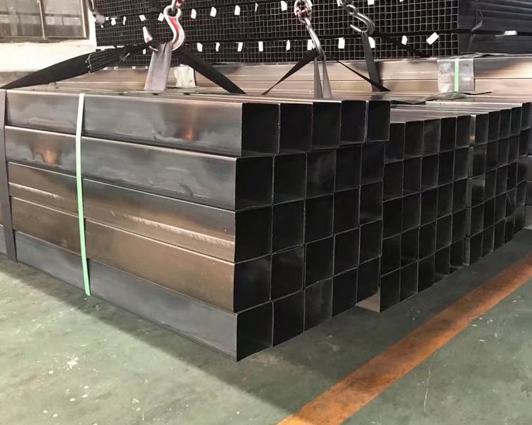 ERW mild steel/Hot rolled black welded square structural hollow section shape steel pipe/tube