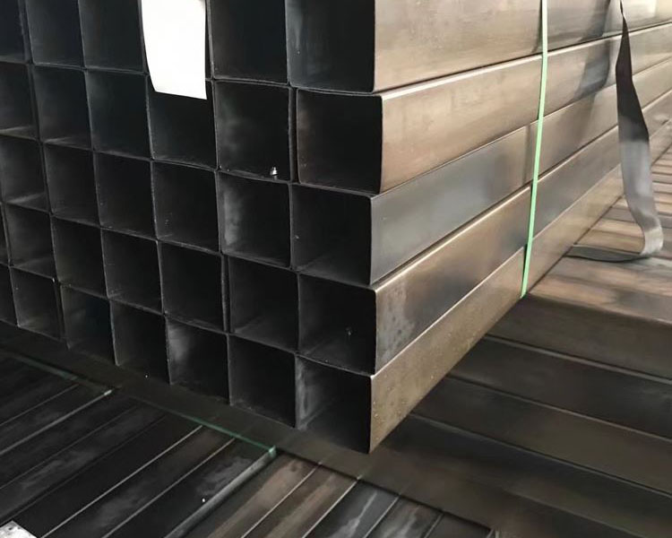 ERW mild steel/Hot rolled black welded square structural hollow section shape steel pipe/tube