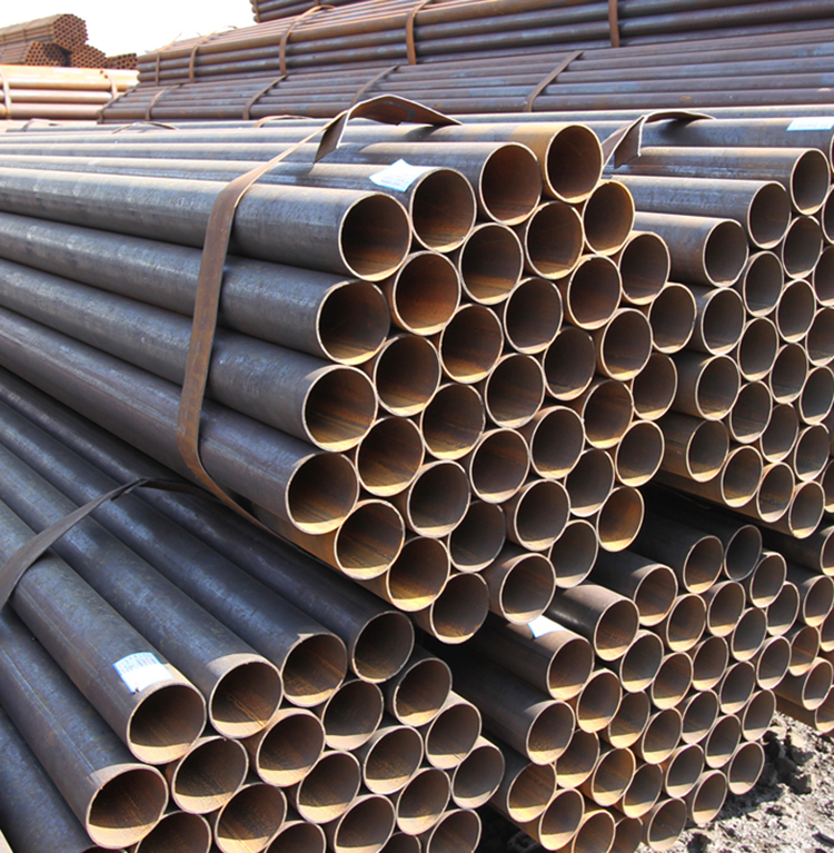 Chinese factory hot rolled steel round pipe for scaffolding