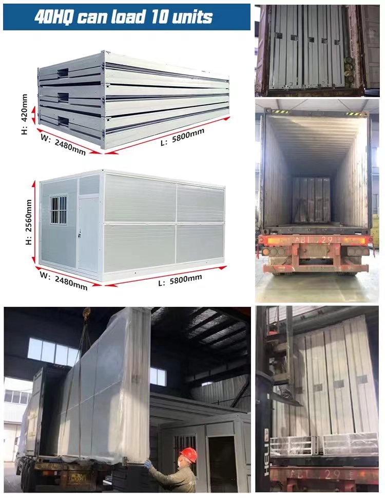 Folding Container House With Sandwich Panel