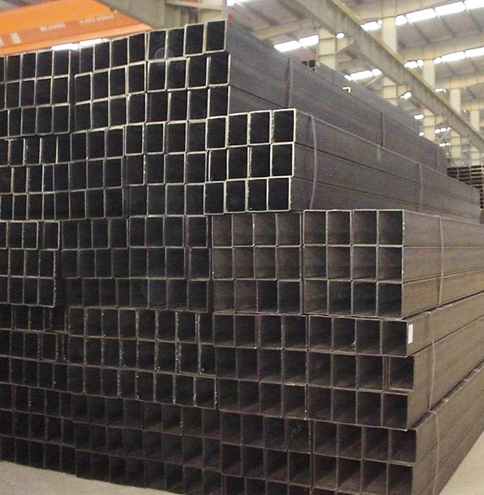 Q195 Hot Rolled Black Square Steel Tube China Factory Price