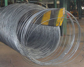 low carbon steel hot rolling wire rod production process