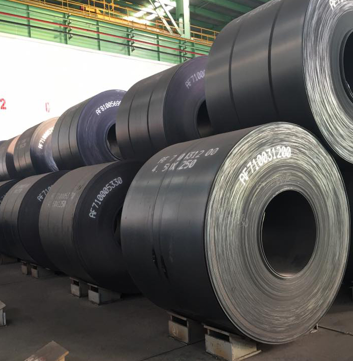 Hot Rolled Steel Coil in Factory