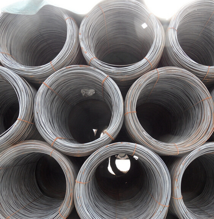 MS Low Carbon Hot Rolled Steel Wire Rod 5.5mm Q195 Material From Rolling Mill