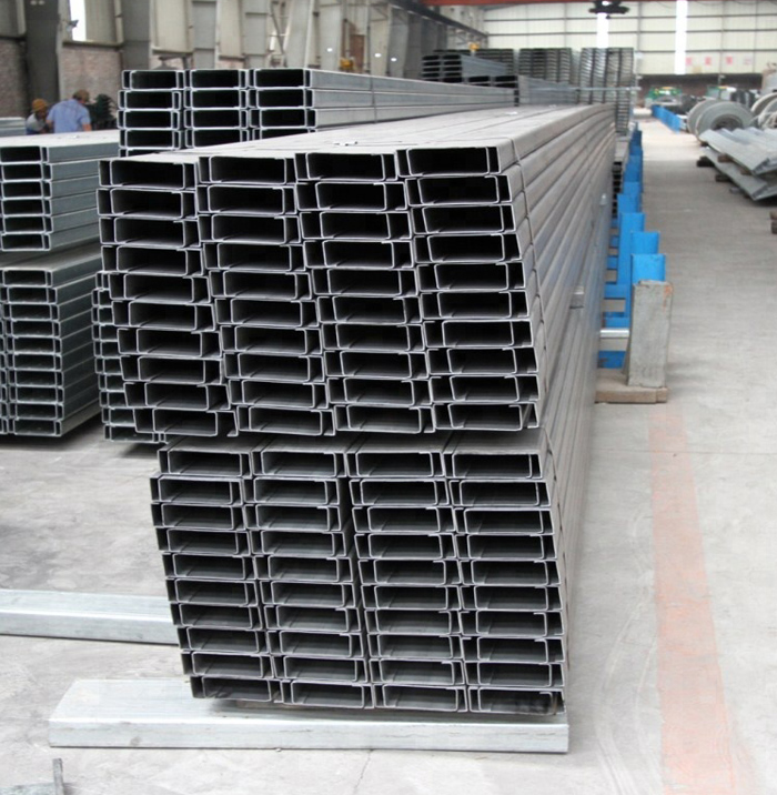 Factory Direct Hot Selling Galvanized Steel C Purlin For Construction