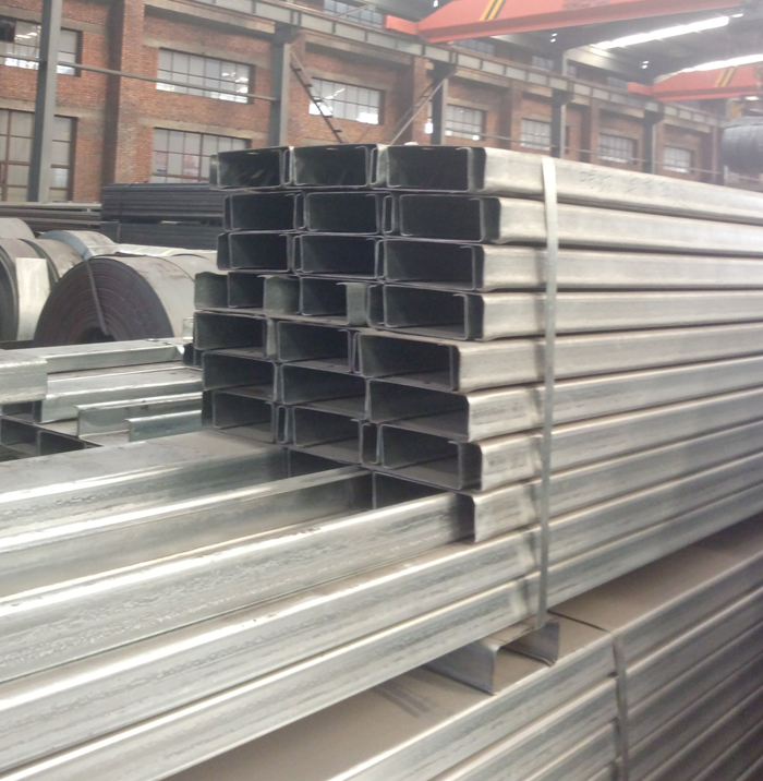 Galvanized Structural Steel C Channel 1.8mm Thickness With Good Quality