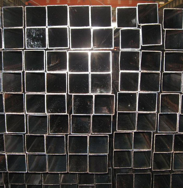 Hot Rolled Technique black square tube / steel pipe 19/ 1.25mm in Stock