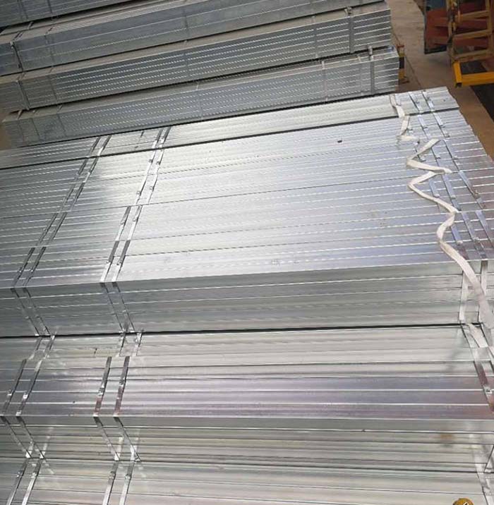 cold rolled galvanized steel square tube 40mmx40mm and 1.0mm thickness
